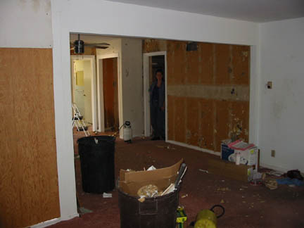 things are getting messier  - now there are TWO trash cans